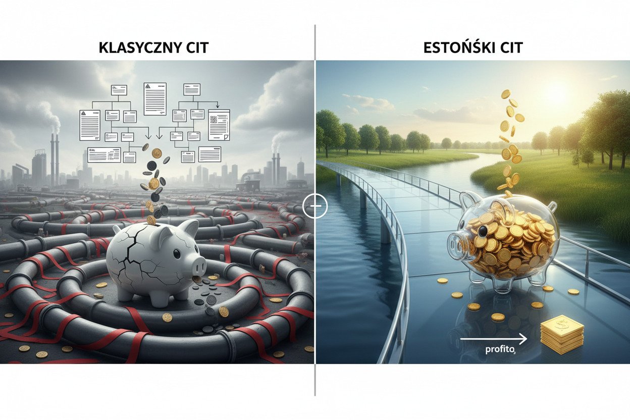 Jak działa estoński CIT i czym różni się od klasycznego CIT