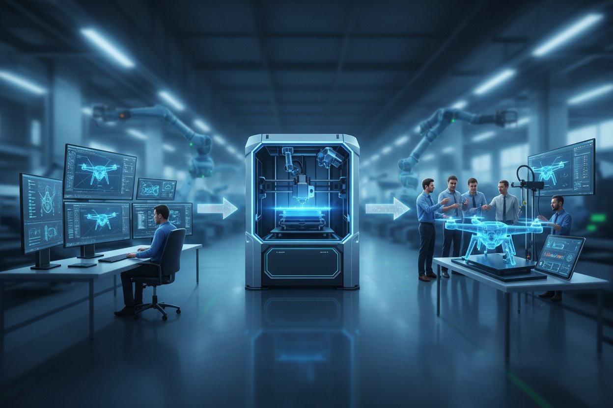 Prototypowanie 3D — jak skraca się czas od projektu do testów