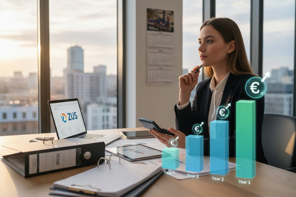 ZUS nowa firma — składki w pierwszych latach działalności