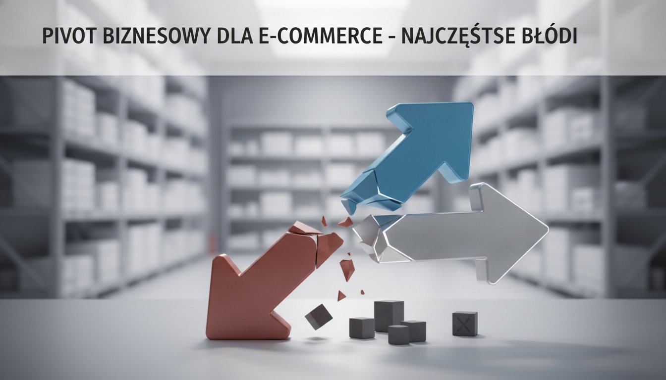 Pivot biznesowy dla e-commerce – najczęstsze błędy