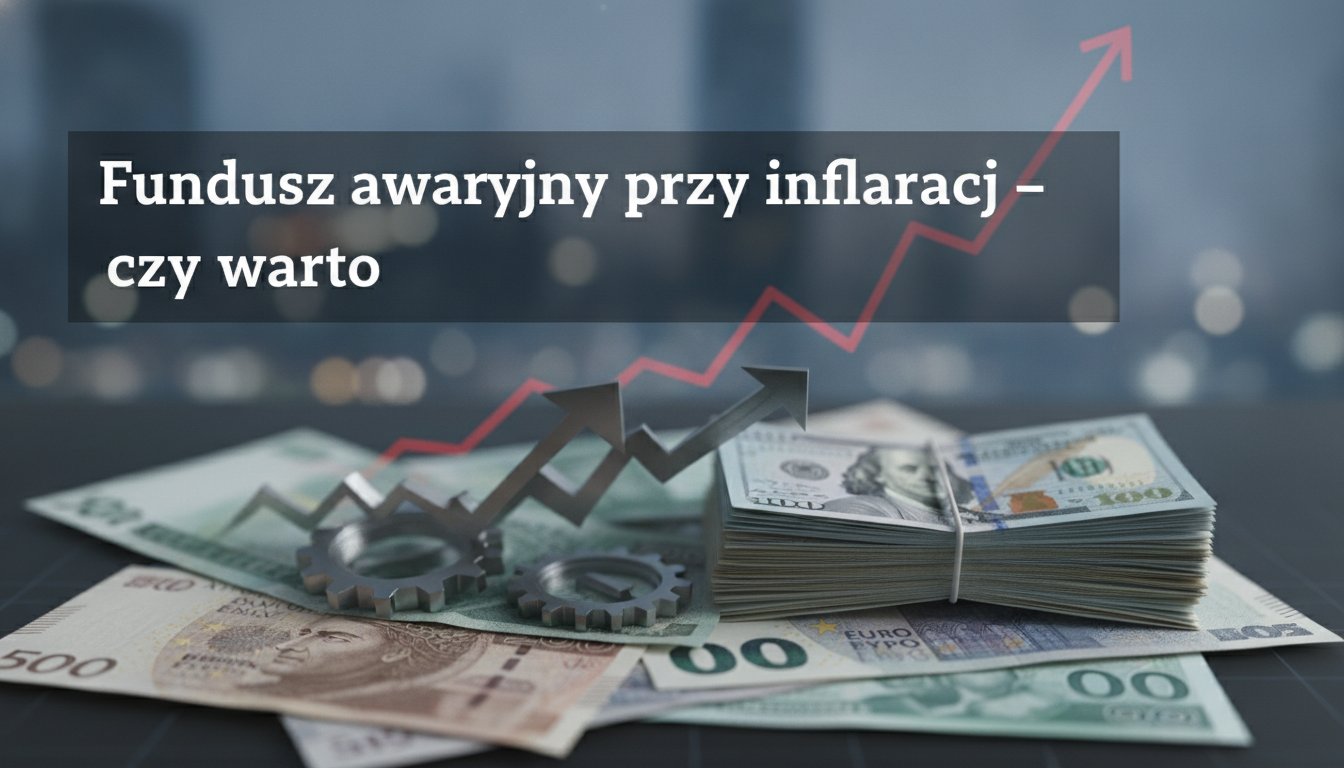 Fundusz awaryjny przy inflacji – czy warto