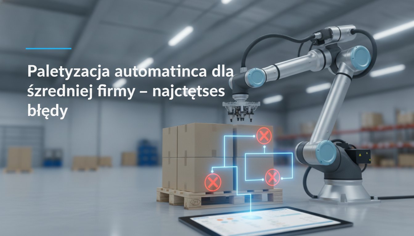 Paletyzacja automatyczna dla średniej firmy – najczęstsze błędy